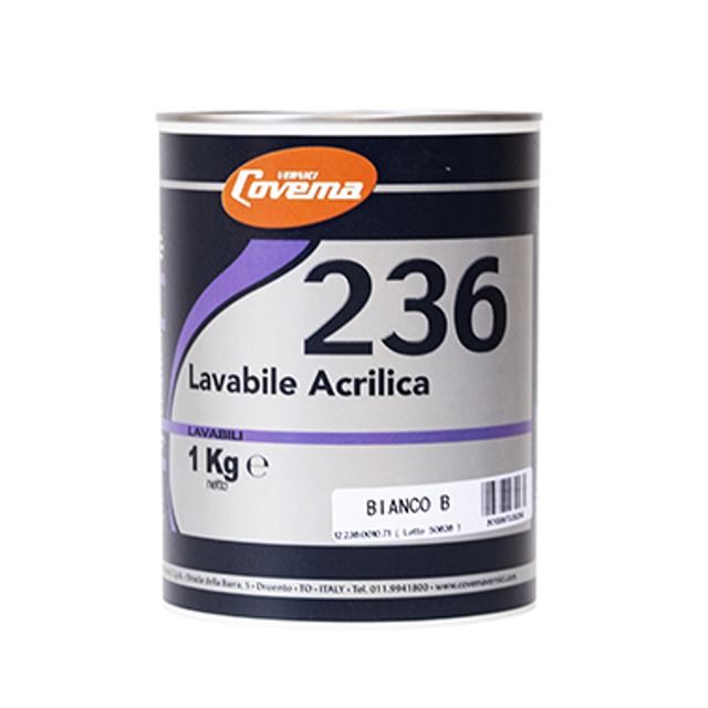 Immagine di Lavabile acrilica 236 COVEMA