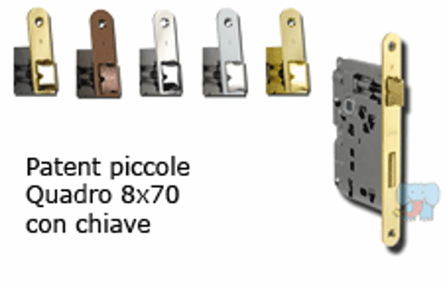 Immagine di Patent piccola 8x70 entrata mm.50