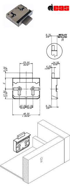 Immagine di Serratura art.22 con chiave