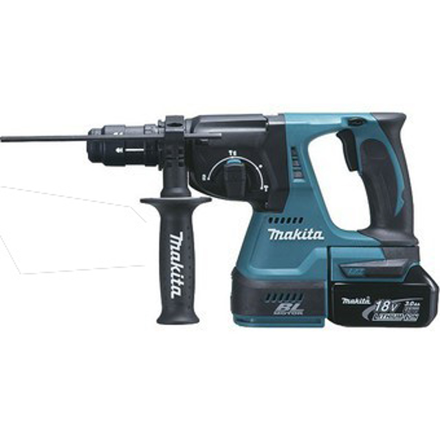 Immagine di Tassellatore Makita 18v Batterie 3 Ah